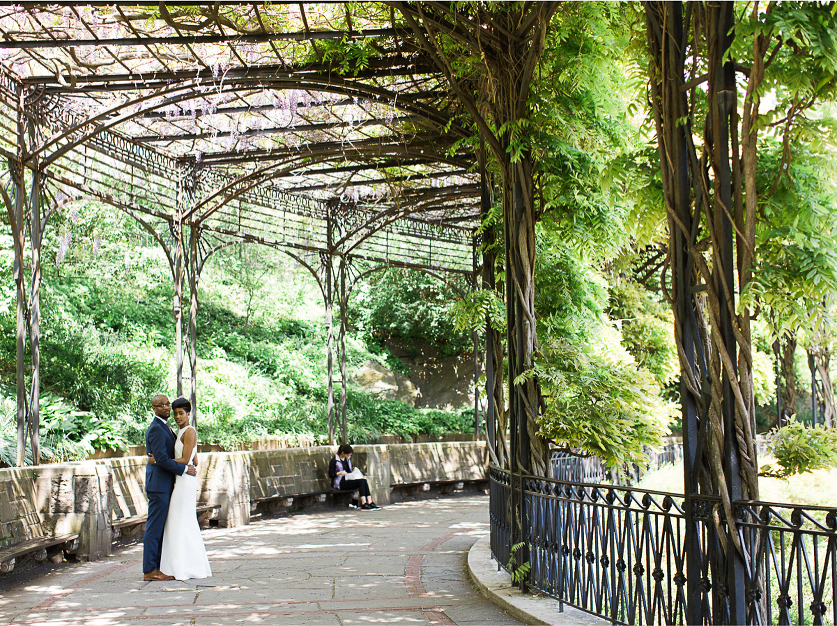 conservatory garden central park wedding