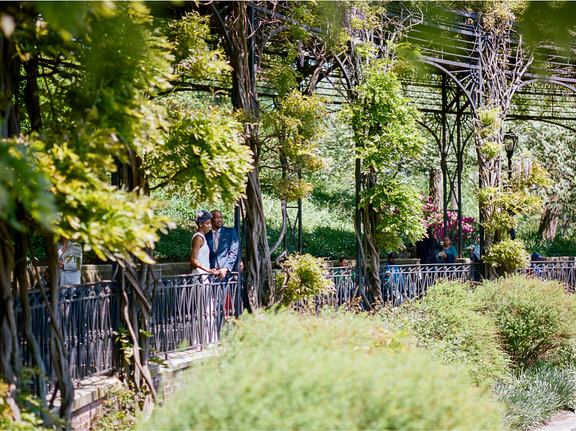 central park conservatory garden wedding