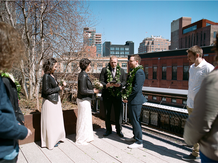 NYC Highline Elopement