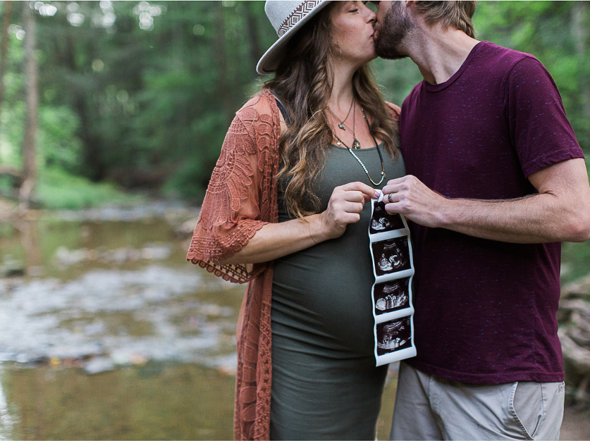 Kilgore Falls, MD Maternity Photography